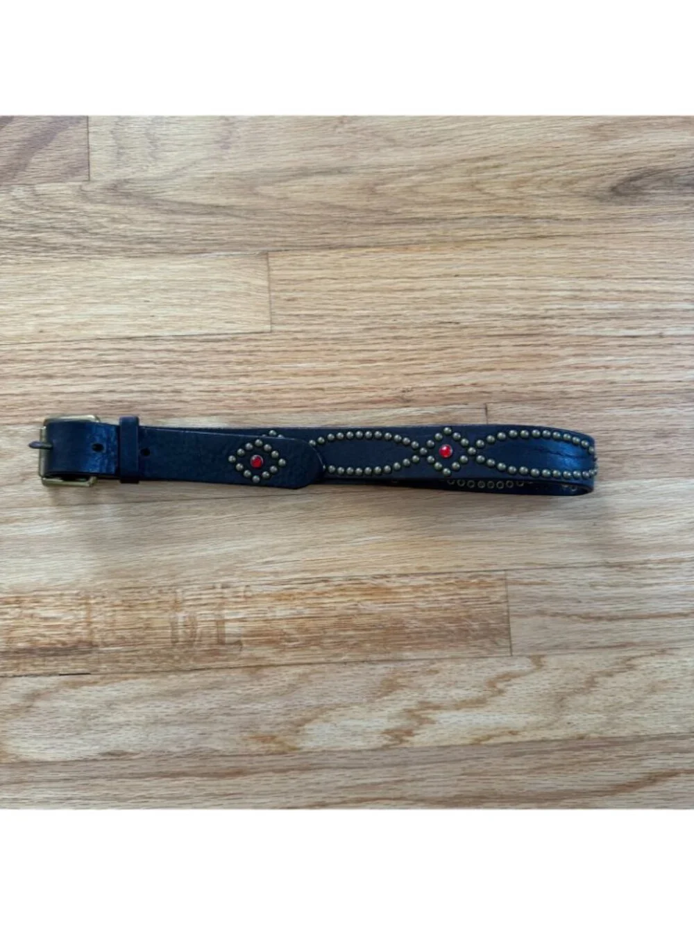 Polo Ralph Lauren Leather Western Studded Belt